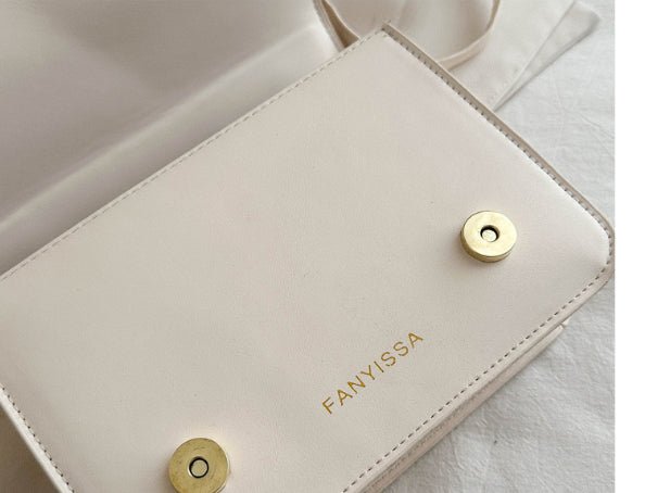 Women's Leather Crossbody Handbag – Vintage Small Shoulder Bag with Top Handle - MONTIRES