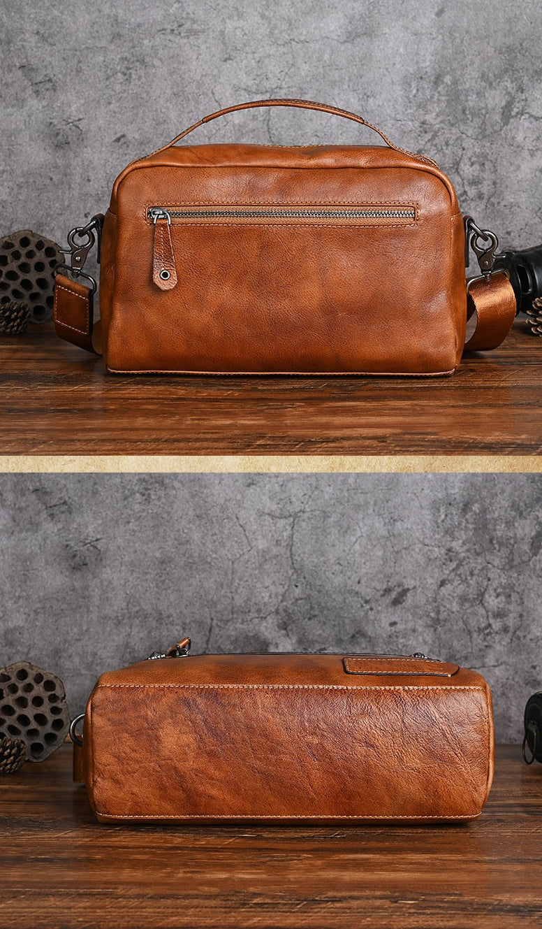 Men's Real-leather Bag Trendy New Men