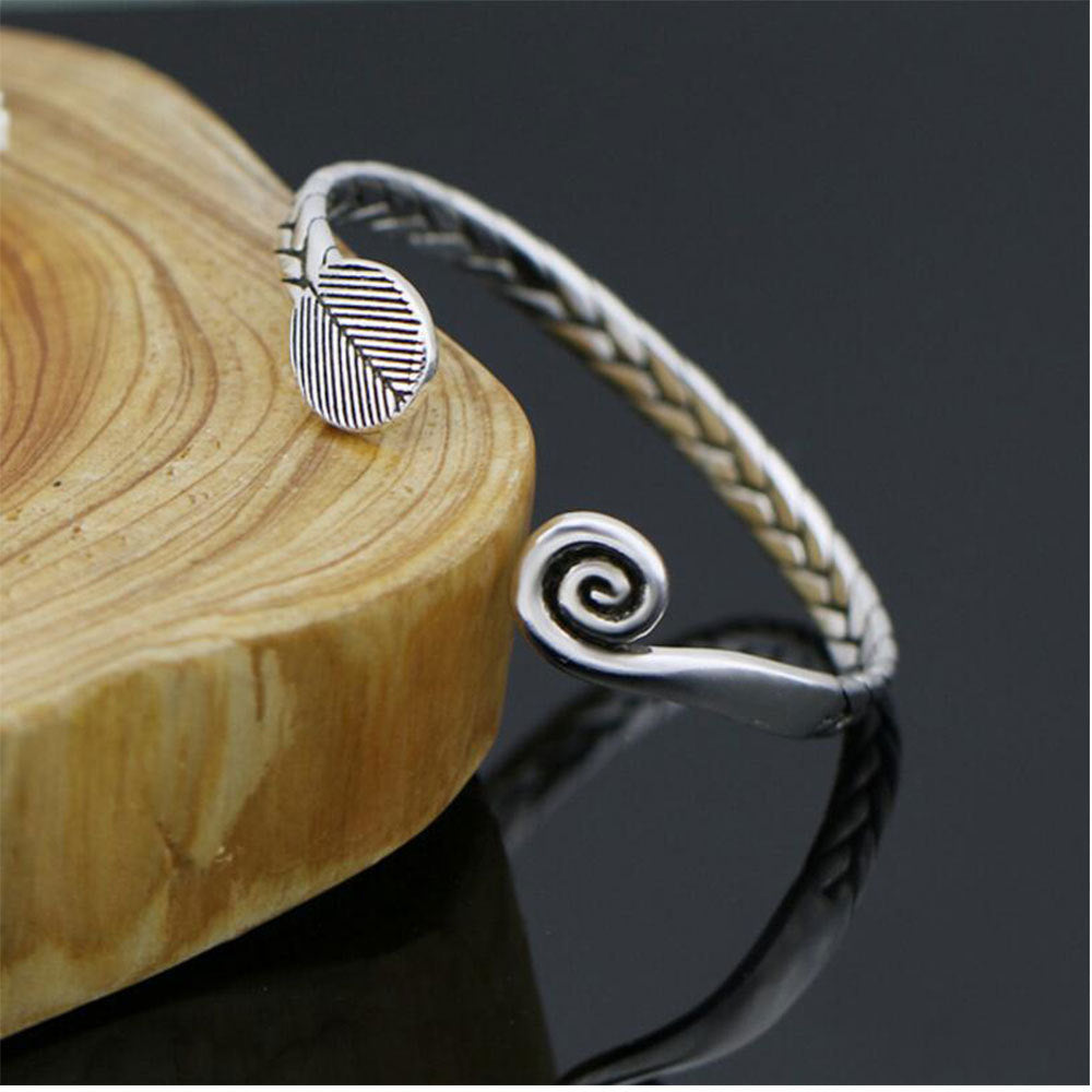 Women's Creative Chinese Style Retro Opening Bracelet