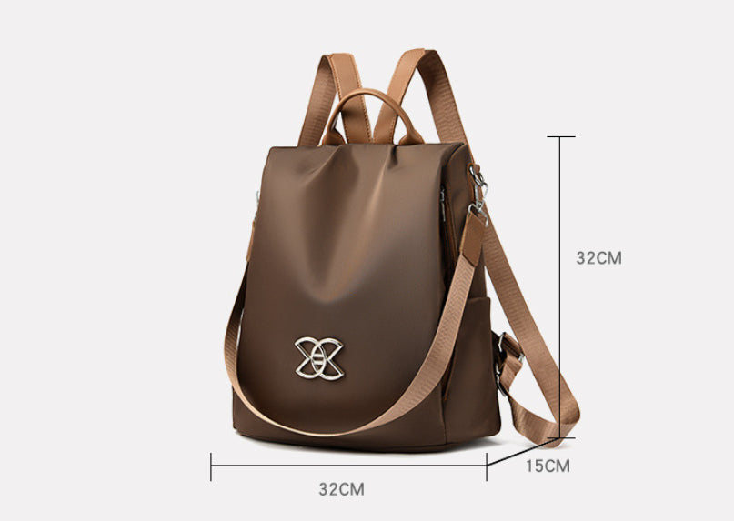 Oxford Cloth Backpack Women's Large Capacity Travel Bag