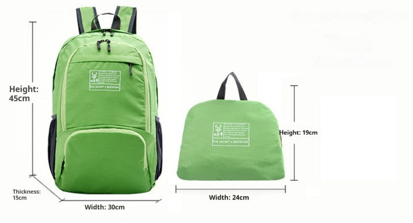Fashion Personality Portable Outdoor Hiking Backpack