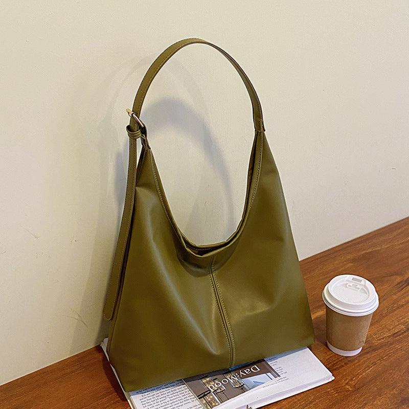Retro Textured Shoulder Bag For Women