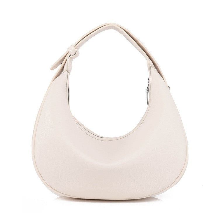 Women's Minimalist Hobo Bag – Modern Eco Leather Shoulder Purse for Everyday Wear