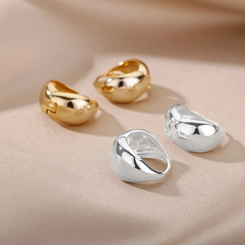 Women's Fashionable All-match Geometric Three-dimensional Earrings