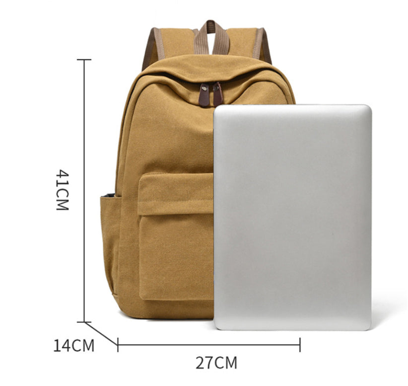 Canvas Large Capacity Travel Men's Backpack