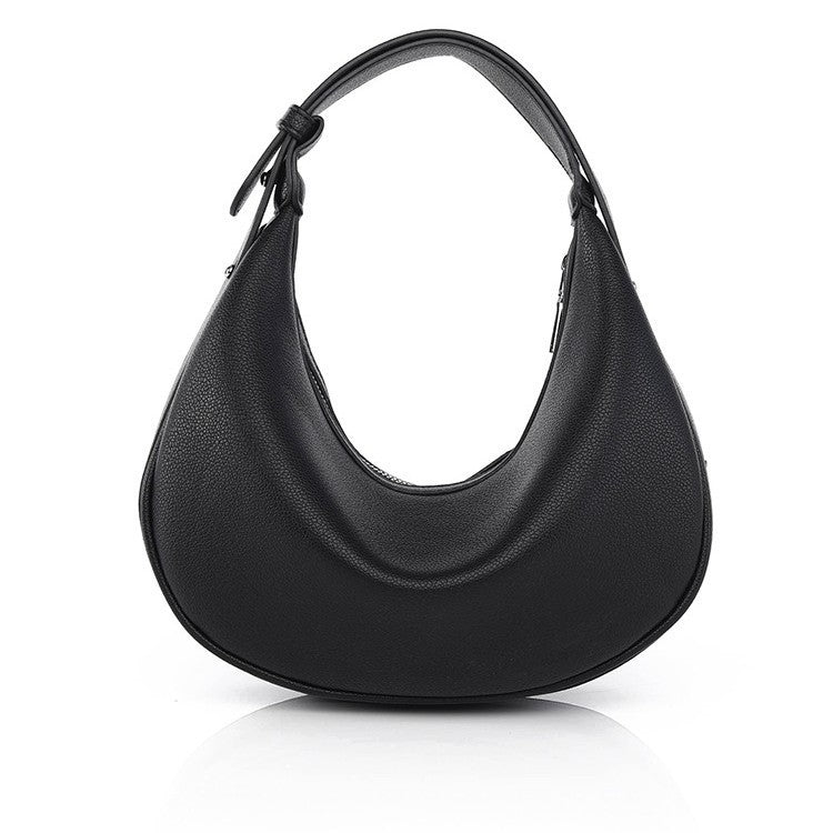 Women's Minimalist Hobo Bag – Modern Eco Leather Shoulder Purse for Everyday Wear