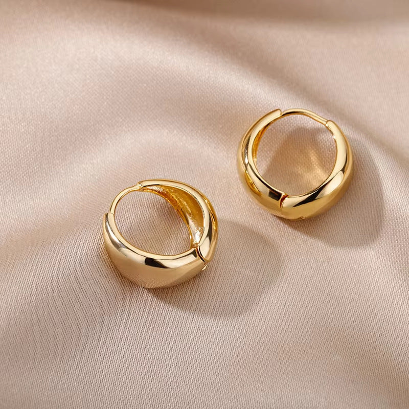 Women's Fashionable All-match Geometric Three-dimensional Earrings