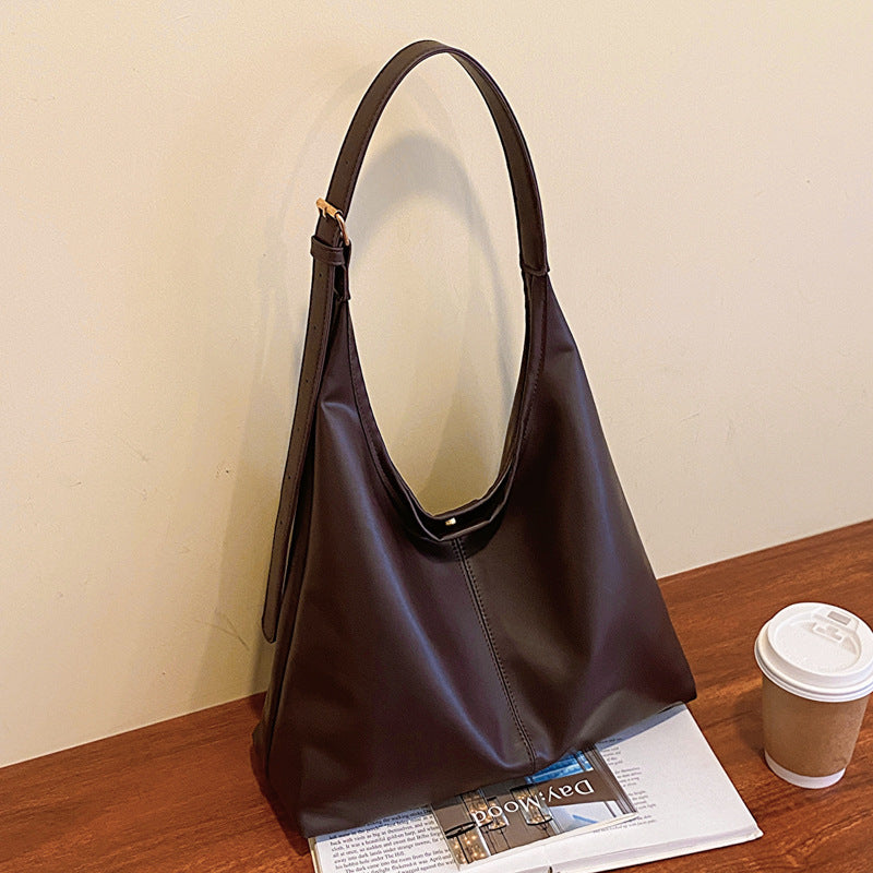 Retro Textured Shoulder Bag For Women