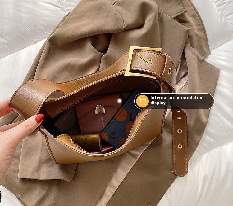 Advanced Texture Shoulder Messenger Bag All - matching Women - MONTIRES