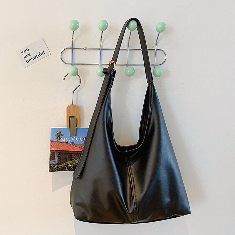 Retro Textured Shoulder Bag For Women