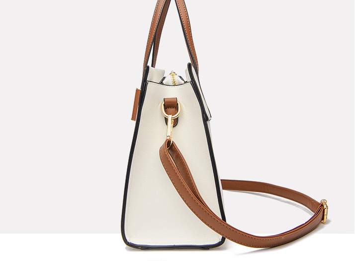 Soft Leather Large Capacity Three-layer Women's Bag