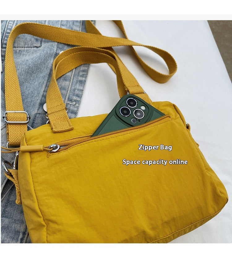 One Shoulder Crossbody Lightweight And Large Capacity Commuter Hand-carrying Bag