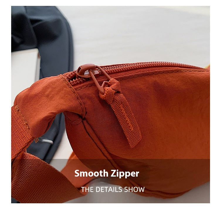 Shoulder Messenger Nylon Dumpling Bag