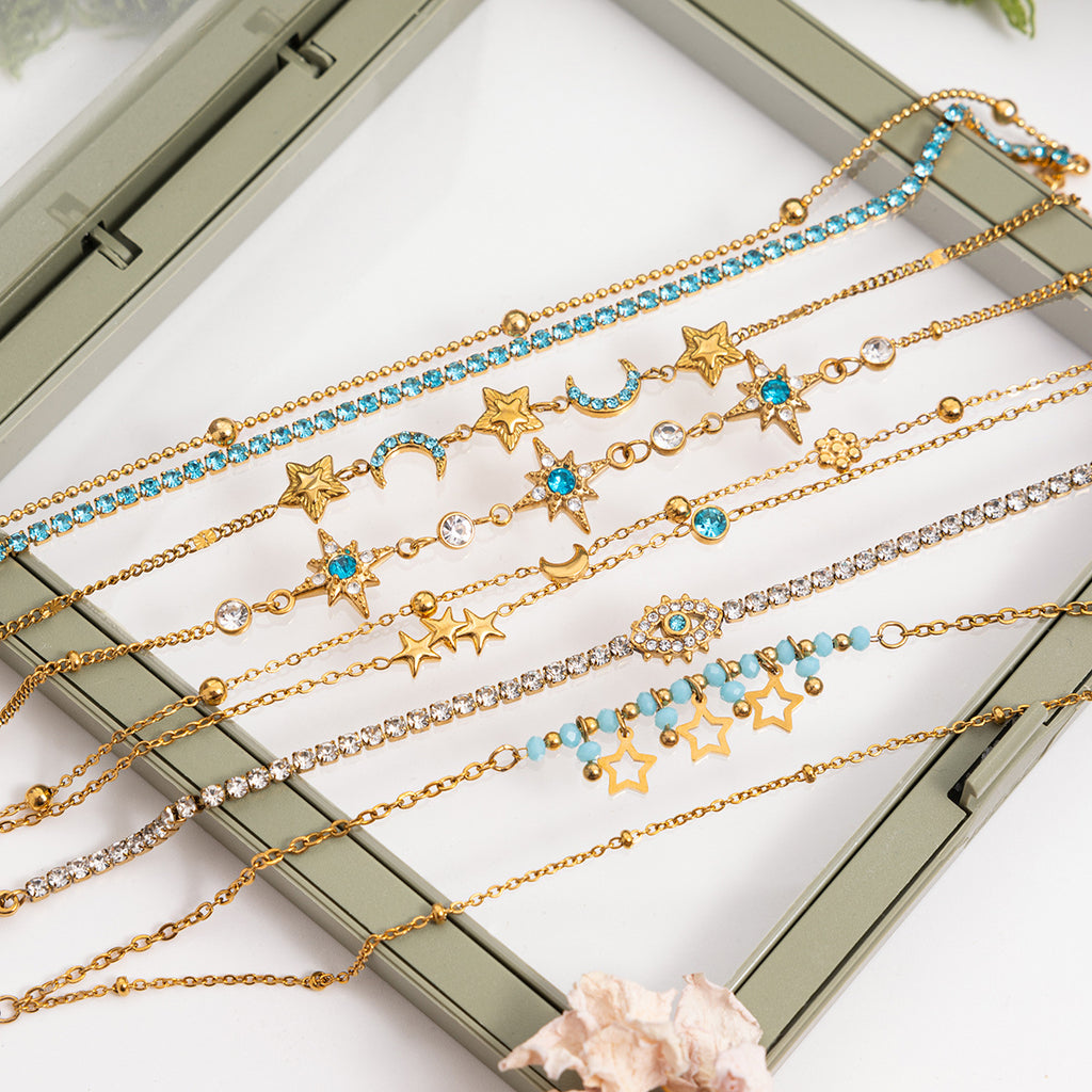 Light Luxury Bracelet Female Star Asterism Star Personality All-match Fashion