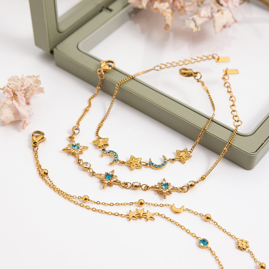 Light Luxury Bracelet Female Star Asterism Star Personality All-match Fashion