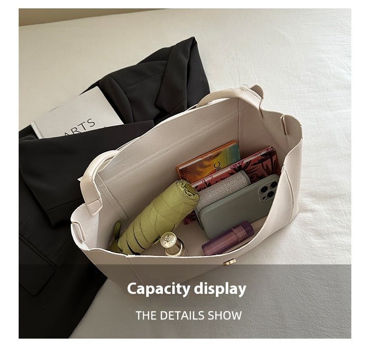 Large Capacity Tote Bag Portable Commuter Oversized Shoulder - MONTIRES