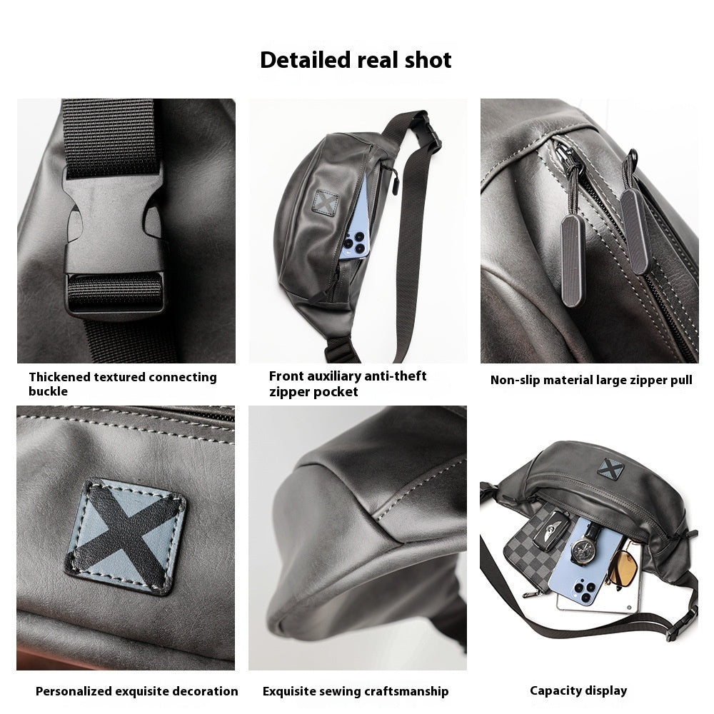 Korean Men's Bag Trendy Fashion Shoulder - MONTIRES