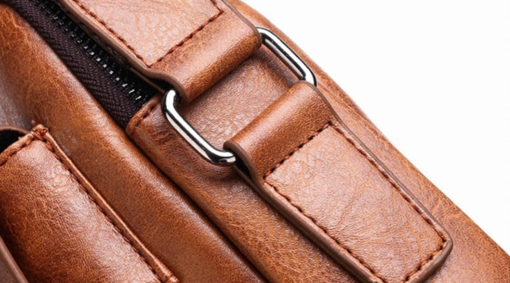 Shoulder Bag Retro Men's Document Messenger Bag