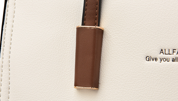 Soft Leather Large Capacity Three-layer Women's Bag