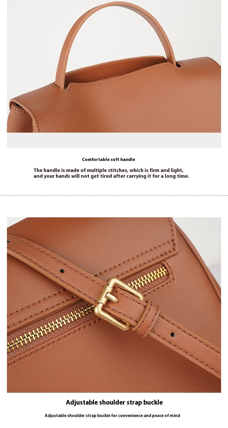 New Fashion Cattlehide Leather Crossbody Shoulder Bag For Women