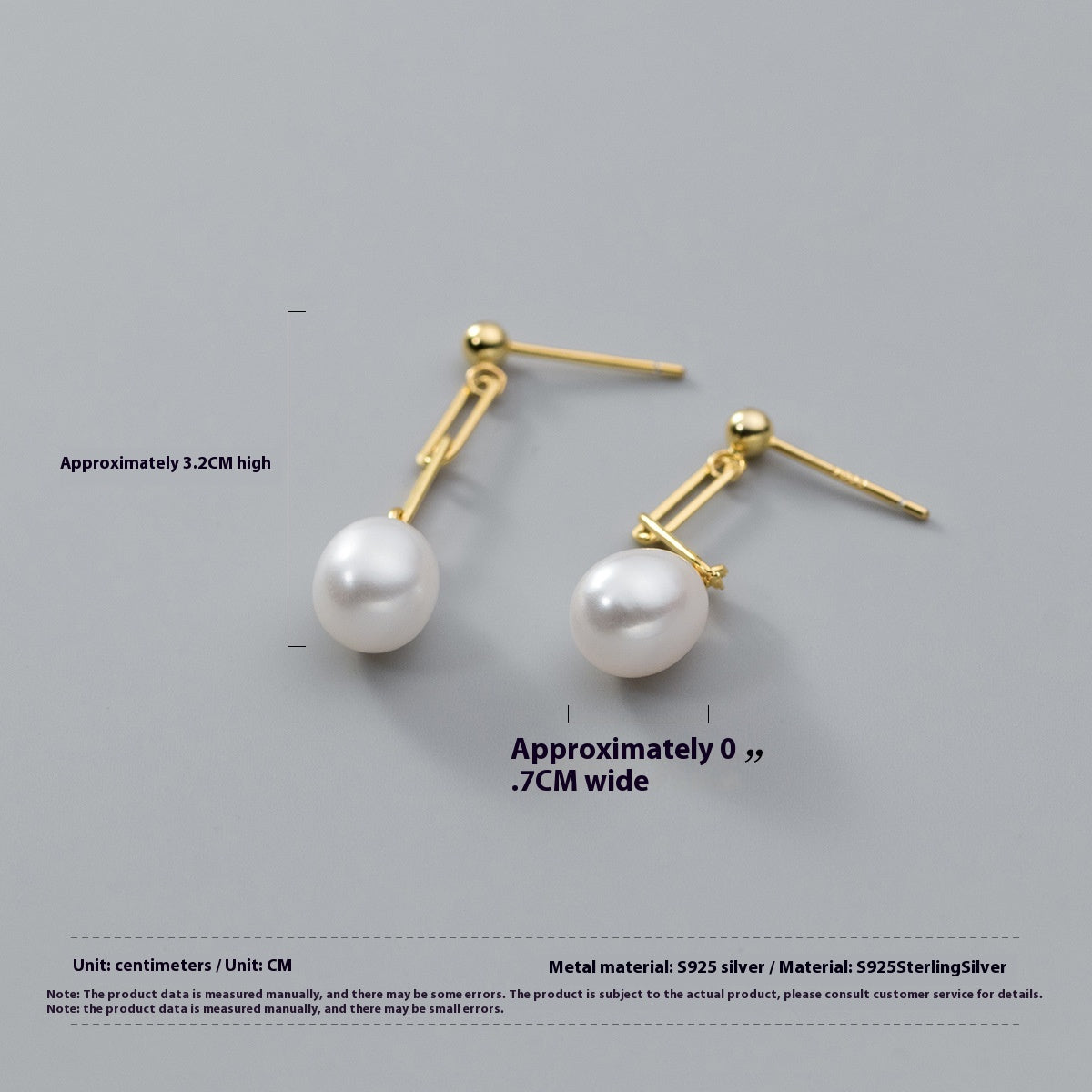 Pearl Retro Style Chain Graceful Earrings Women
