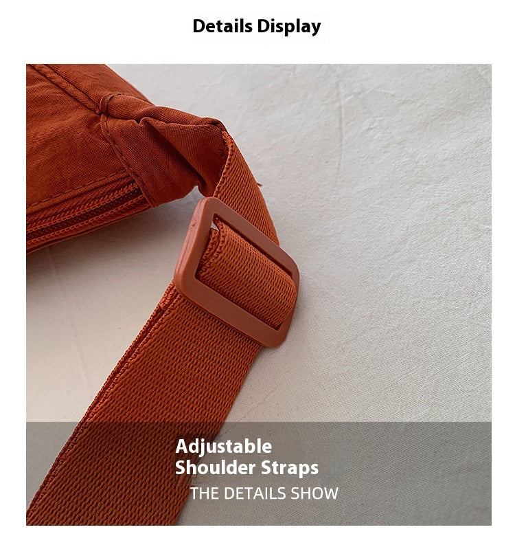 Shoulder Messenger Nylon Dumpling Bag