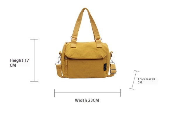 One Shoulder Crossbody Lightweight And Large Capacity Commuter Hand-carrying Bag