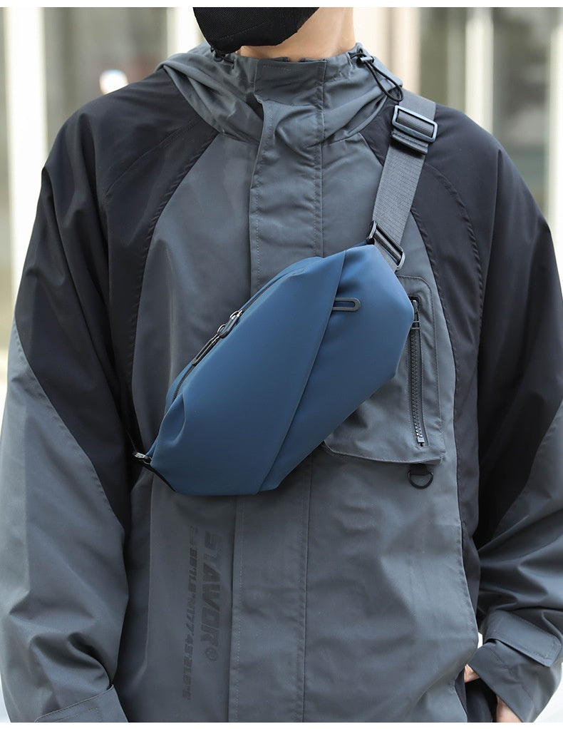 Men's Casual Shoulder Crossbody Backpack Waist Business Travel Bag