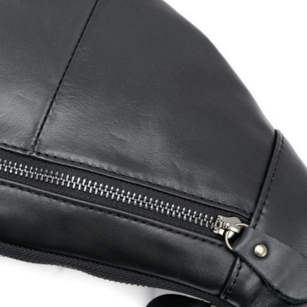 Casual Cowhide Crossbody Genuine Leather Chest Bag For Men