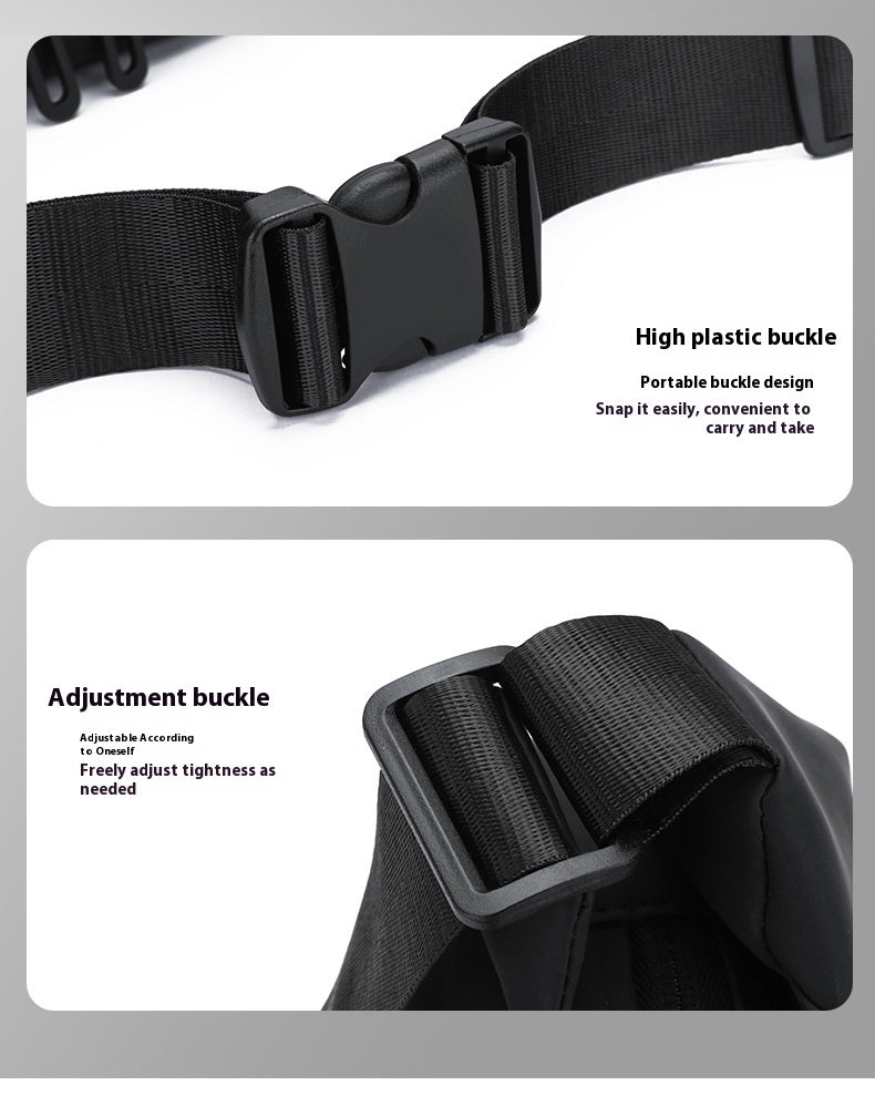 Men's Casual Shoulder Crossbody Backpack Waist Business Travel Bag