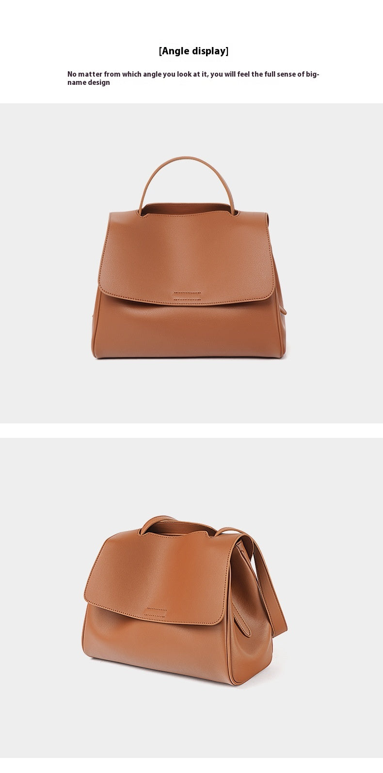New Fashion Cattlehide Leather Crossbody Shoulder Bag For Women