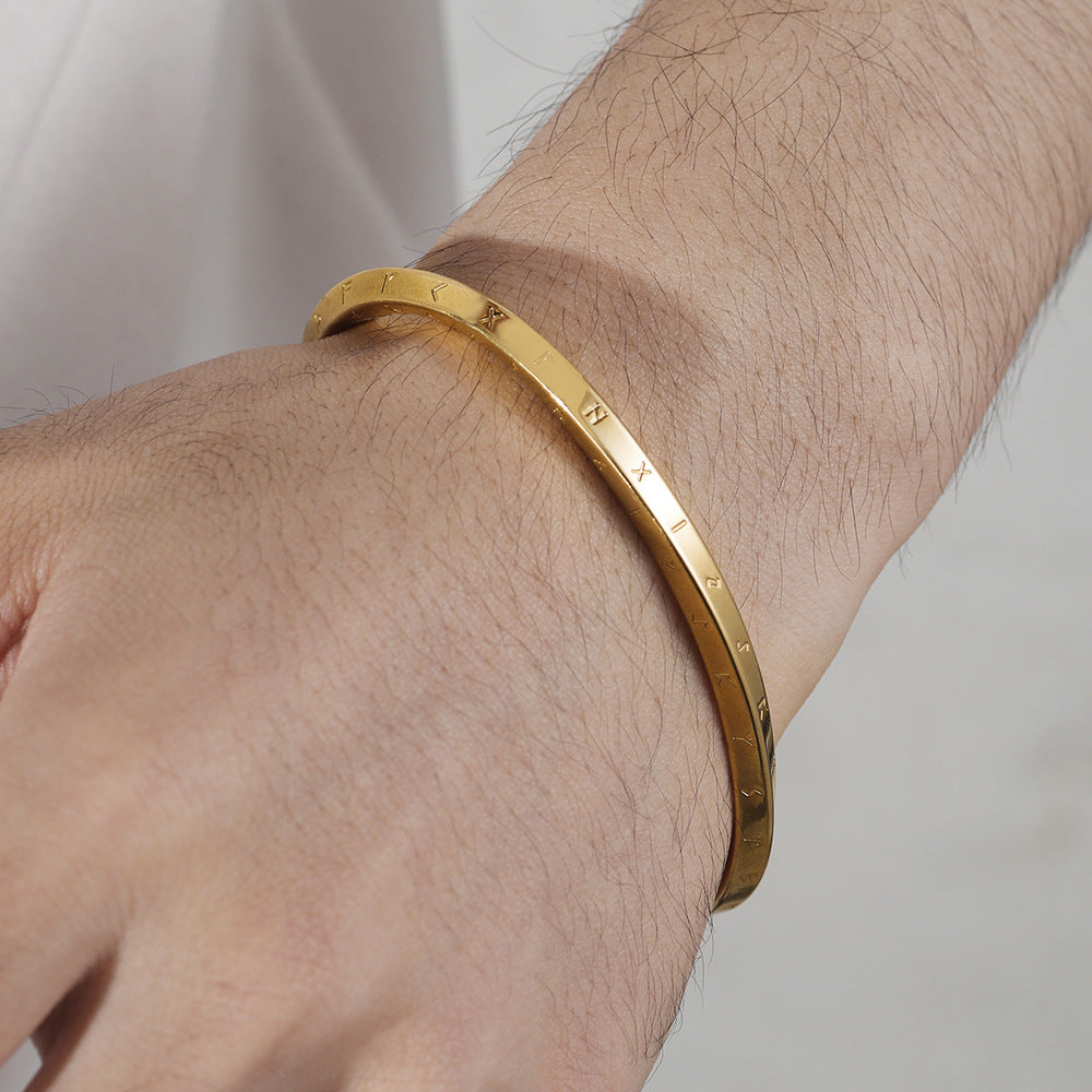 Alloy Mobius Bracelet Men's Opening Bracelet